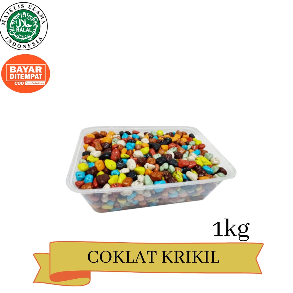 

Coklat Kerikil Stone Fanatik Toples 1 kg / Coklat krikil / Coklat arab / Coklat turki / Coklat batu /