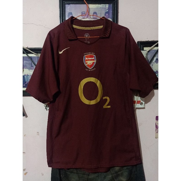 Jersey Arsenal maroon