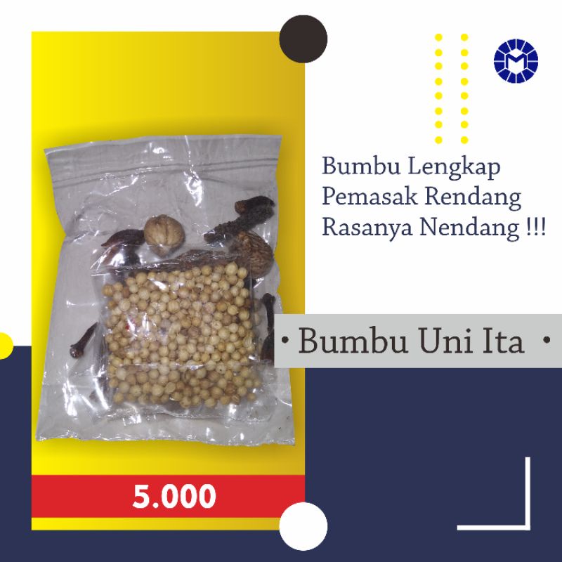 

Bumbu Lengkap Pemasak Rendang UNI ITA