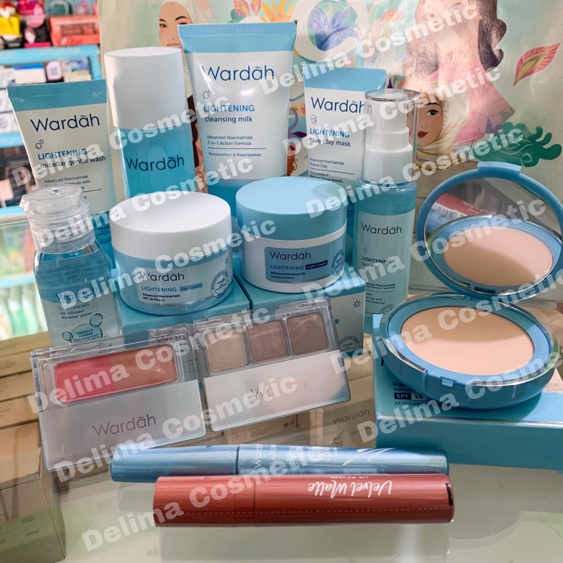 (Bisa COD) Wardah Paket Lengkap Seserahan / Paket Lamaran 13in1 Murah