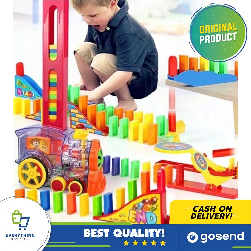 SKIKI91 - TERMURAH Smart Train Toys ORIGINAL / Mainan anak Kereta Domino