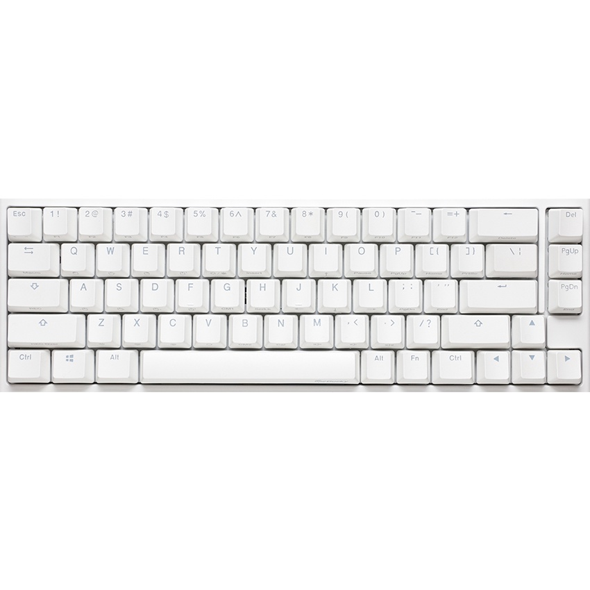 Ducky One 2 SF White Case - 65% RGB Mechanical Keyboard