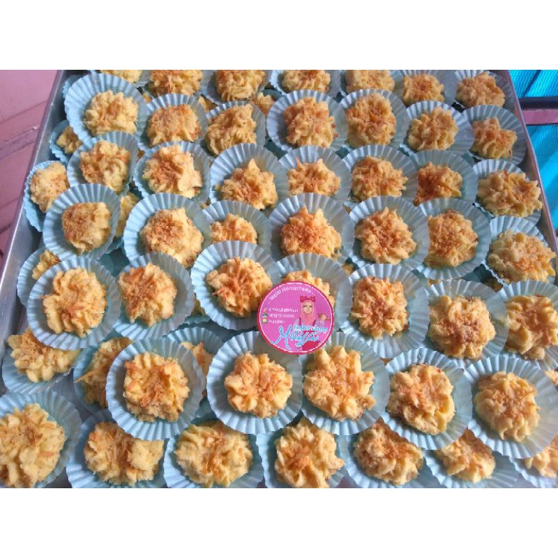 Sagu keju edam cheddar kuker kue kering sagu lebaran cookies murah halal hampers