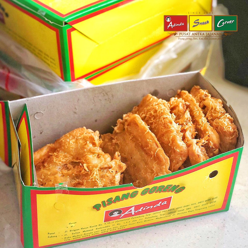 

Pisang Goreng Crispy / Pisang Goreng Adinda (VACUUM) - isi 5 pcs/pack / Pisang Goreng Kalimantan / Pisang Kipas