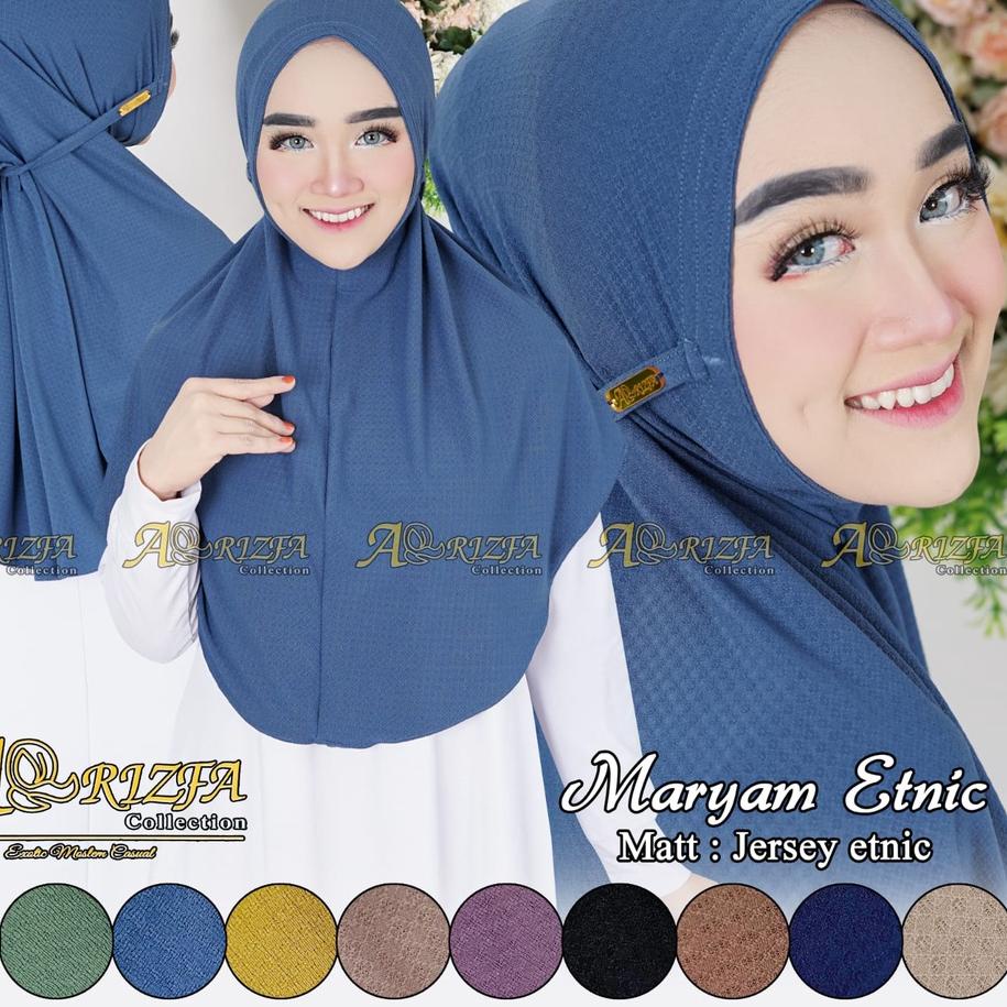 Best - Hijab Instan Bergo Maryam Etnic By Ar-rizfa
