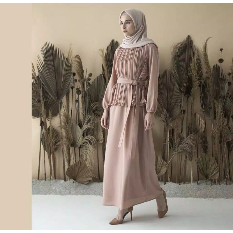 Dress panjang Big size / Gamis XXL (aska label)