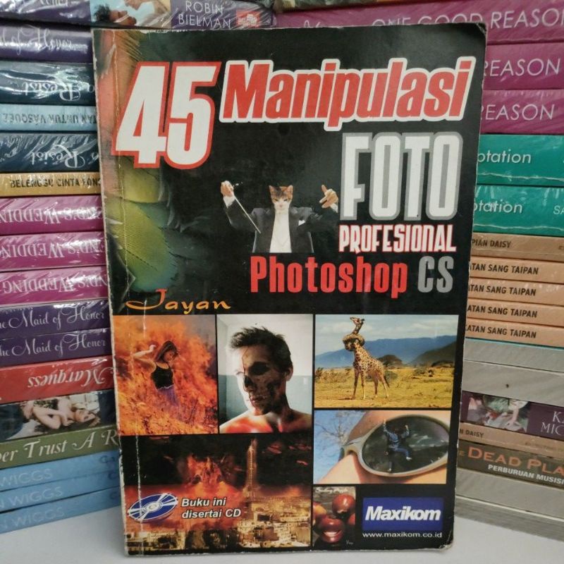 Jual Buku Super Murah Buku 45 Manipulasi Foto Profesional Photoshop