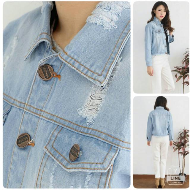 Jaket Jeans Rere DV