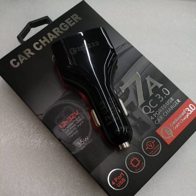 universal Car charger fast charge 4 usb 7A qualcomm 3.0