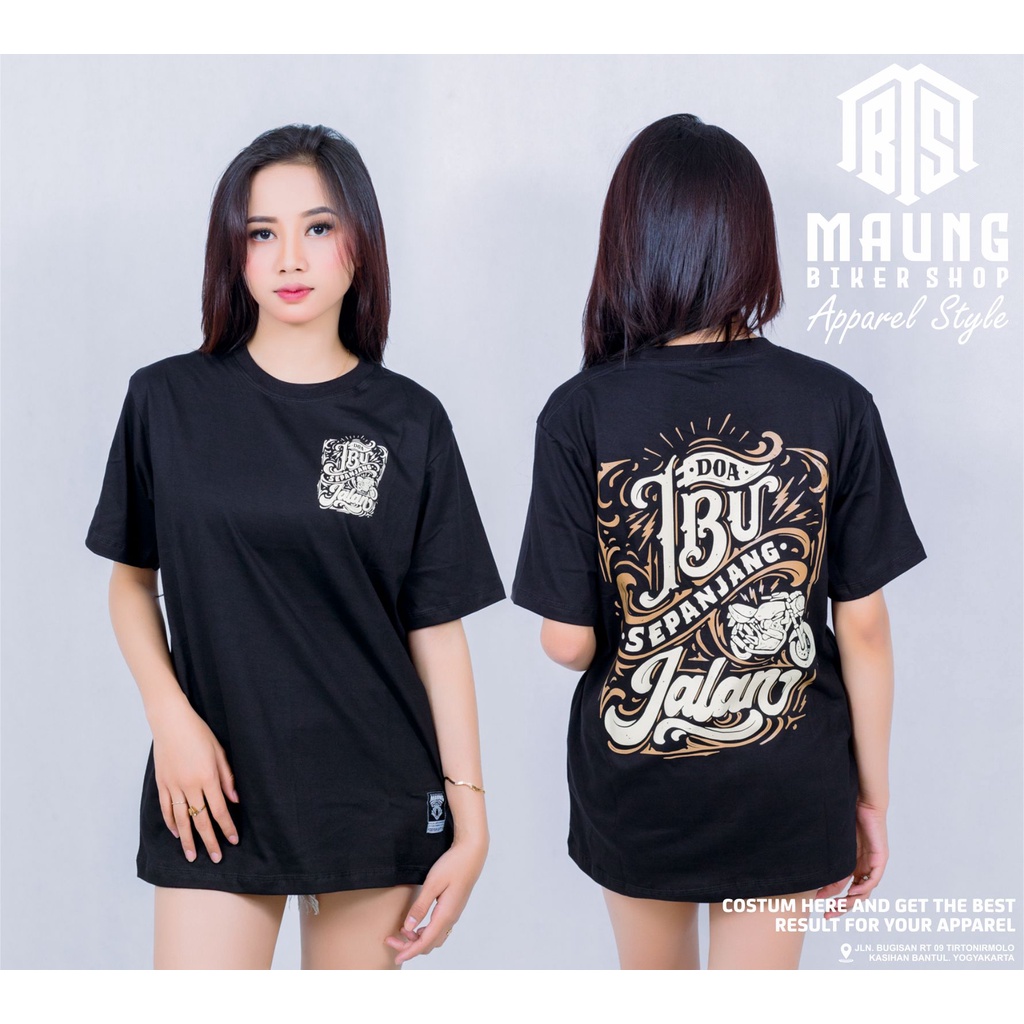 TITAN_STYLE.DI_KAOS DOA IBU SEPANJANG JALAN | KAOS TIGER 2000 | KAOS DAKWA KATA | KAOS HONDA TIGER 2