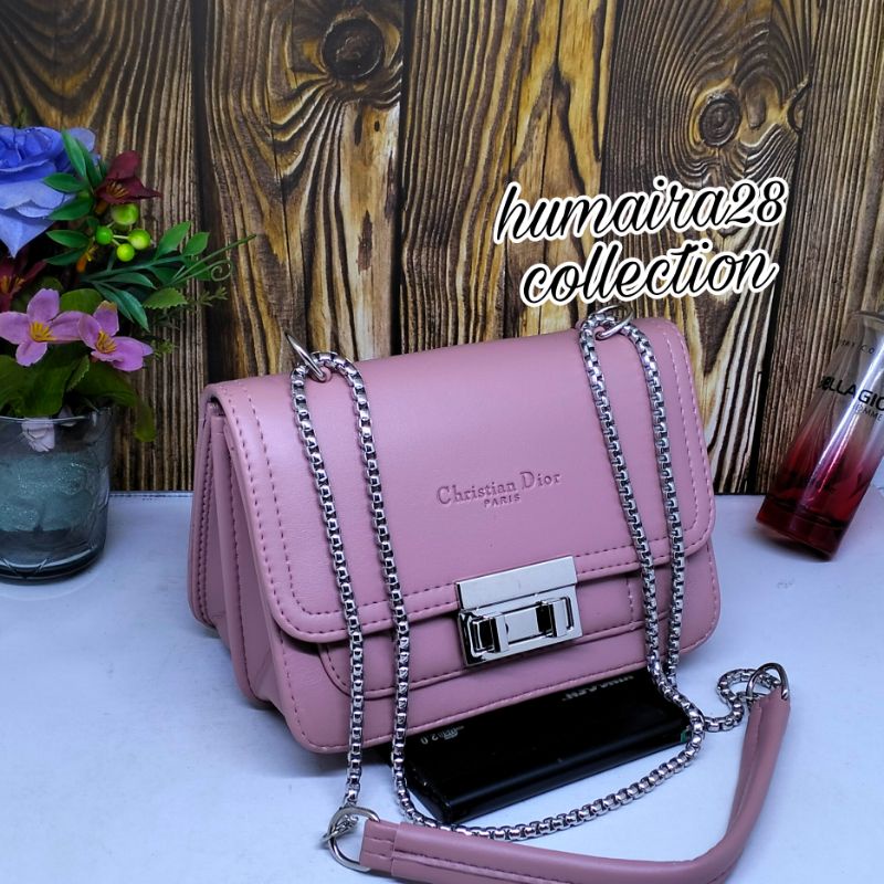(BISA COD)Tas Selempang Wanita//Fashion Wanita Terbaru//Bordil Garis Kunci Maira Kekinian