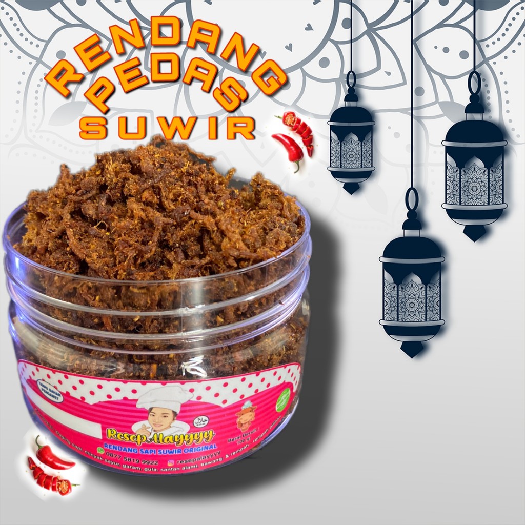 

RENDANG PEDAS KERING SUWIR RESEP ALAYYYY || rendang suwir rendang padang rendang kering rendang sapi