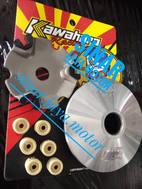 Pully pulli pulley poli  rumah roller kawahara racing honda beat scopy  13.5 drajat not sps gf cld