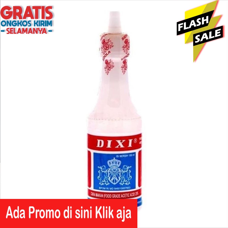 

Dixi asli original cuka asam 100 ml