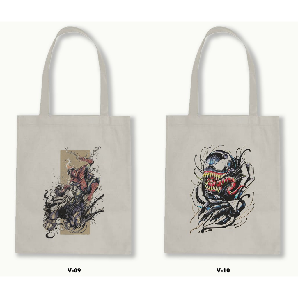 TOTE BAG BLACU -  VENOM