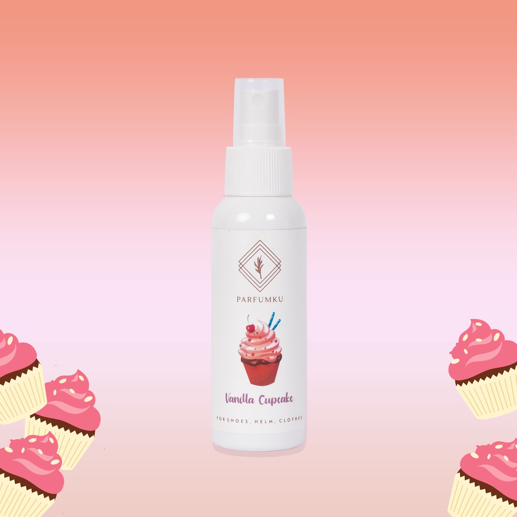 Parfum Pengharum Sepatu Shoes Perfume Deodorant 100ml - Vanilla Cupcake