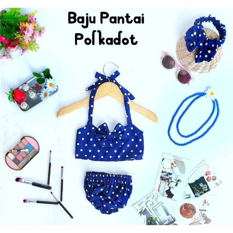 KOSTUM BAJU PANTAI CEWEK NEWBORN/BAYI/ANAK/KOSTUM PHOTOSHOOT/PROPS FOTO (READYSTOK)