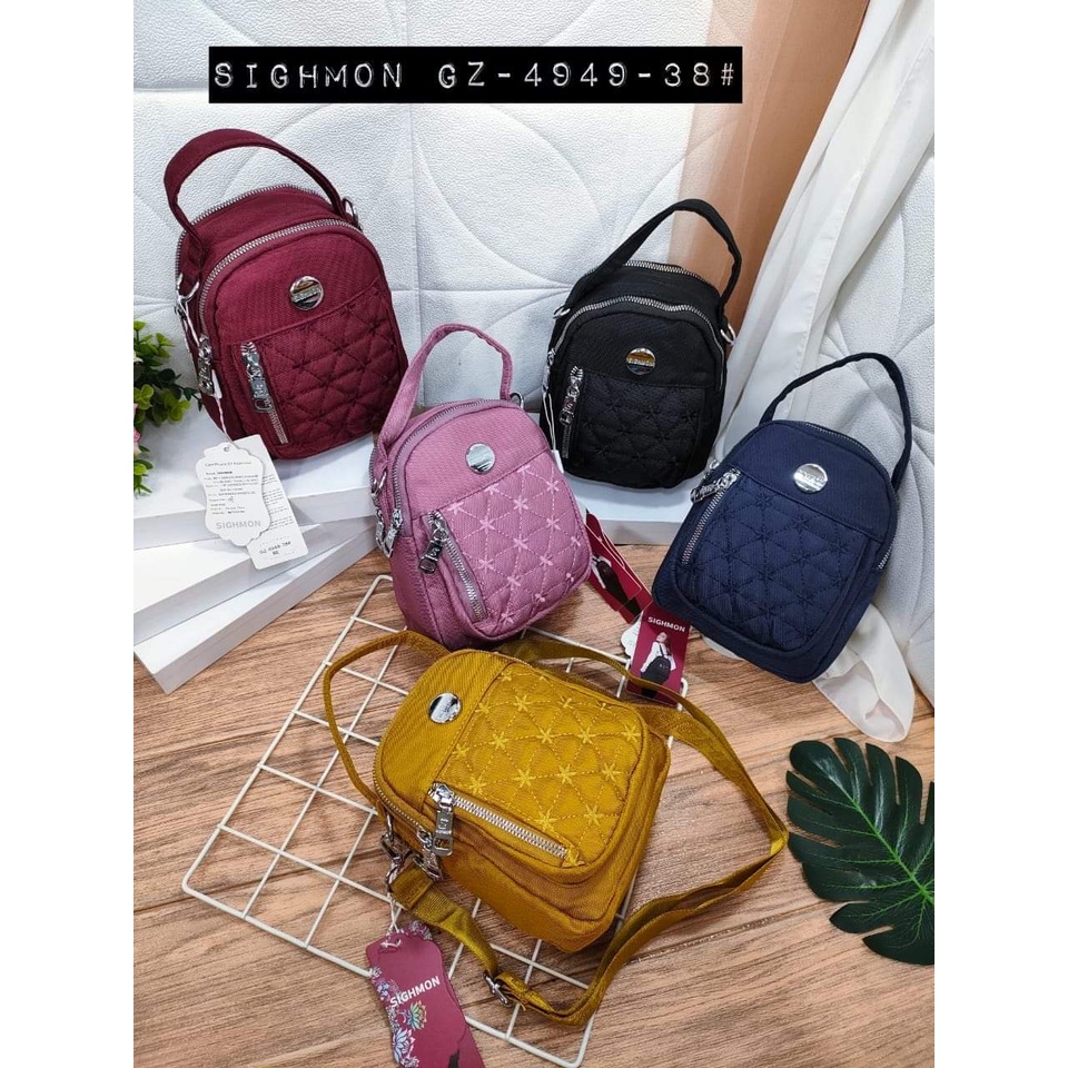 Tas Selempang Sighmon 4949-38 size 20x16 cm. Tas Wanita Tas Slempang Wanita Import Tas Sighmon ORI BEST SELLER.!!! Tas selempang wanita Murah.