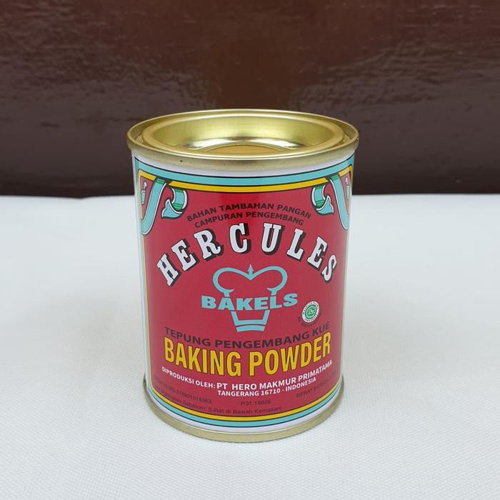 

Satuan Hercules Baking Powder Double Acting 110 Gram (Kaleng)