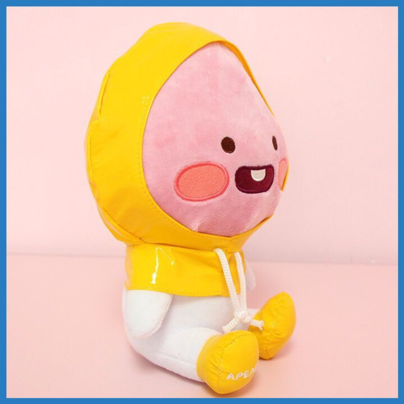 BONEKA JUMBO JK6 BONEKA KAKAO TALK APEACH HOODIE KUNING KAKAO