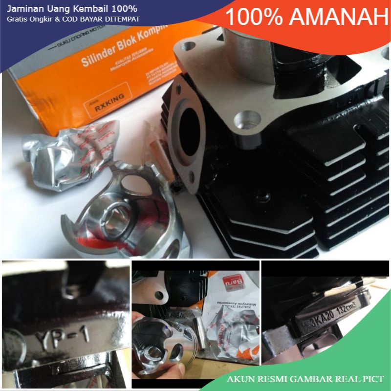 BLOK SEHER BORING RX KING YP 1 ORIGINAL THAILAND