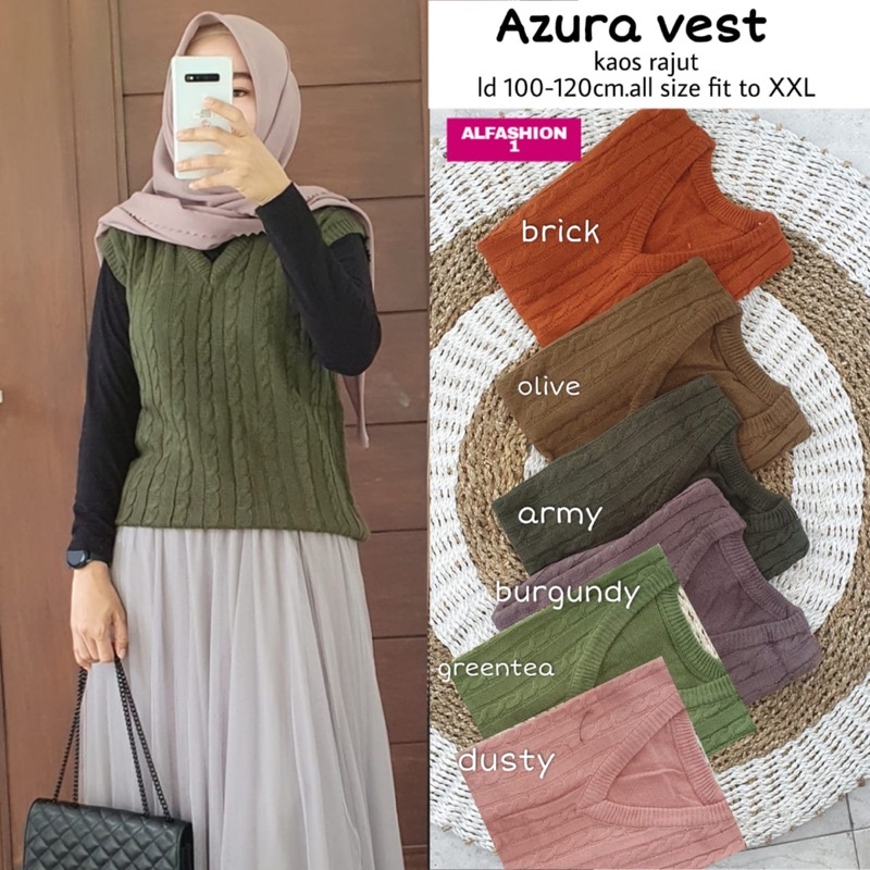 AZURA VEST ORI BY ALFASHION SOLO