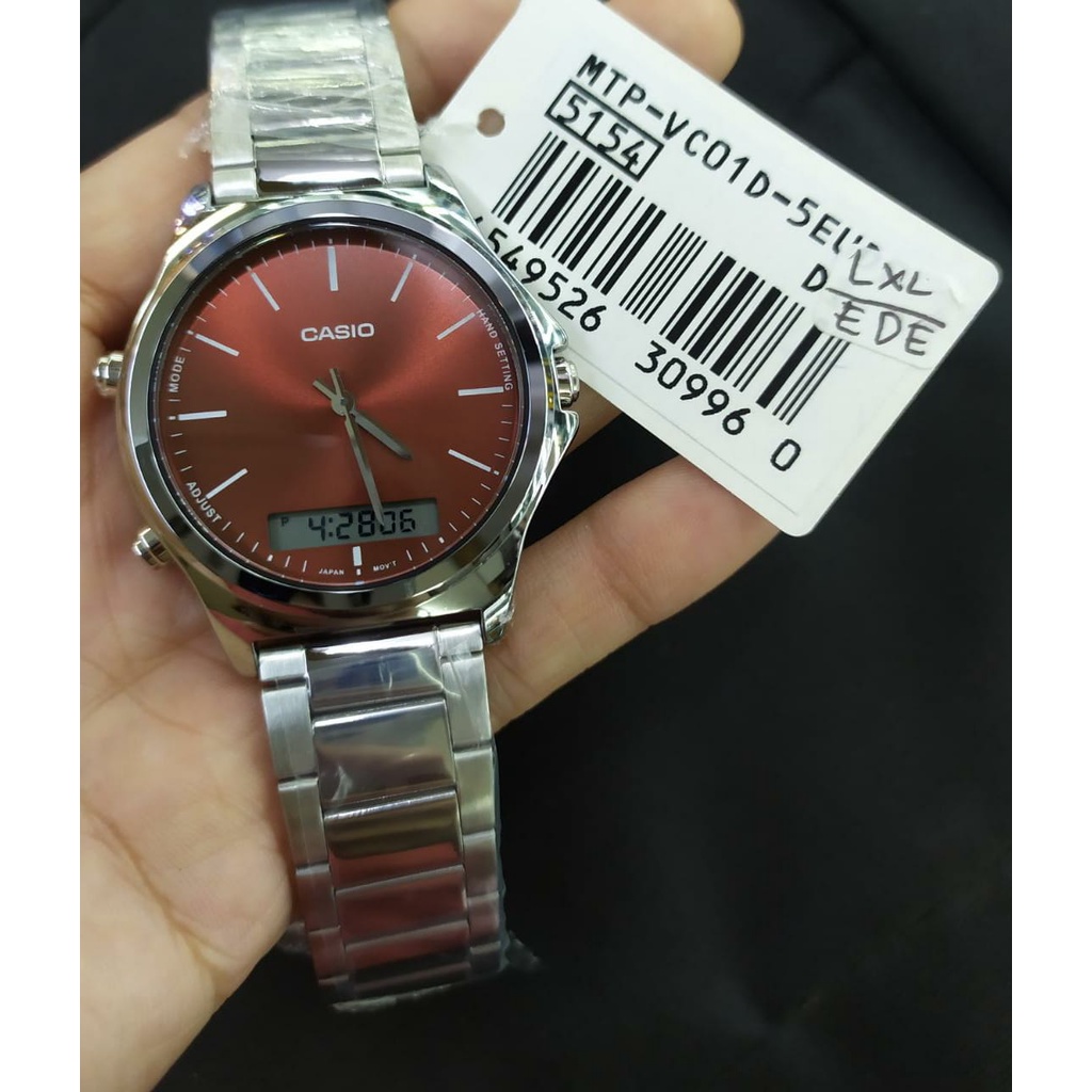 Casio MTP-VC01D-JAM TANGAN PRIA ORIGINAL MURAH