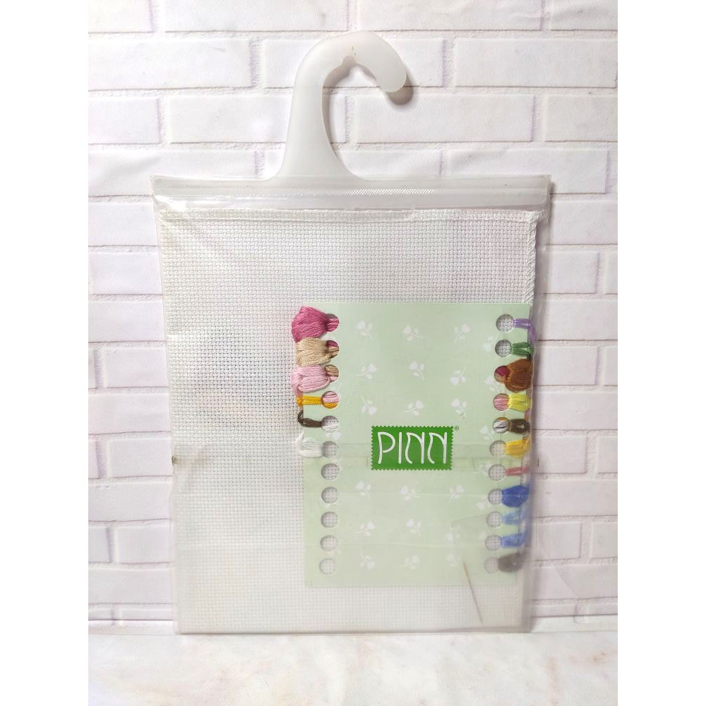 Paket DIY Craft Sulam Kristik Strimin Ori PINN J-14C Wedding Pernikahan Bride Groom