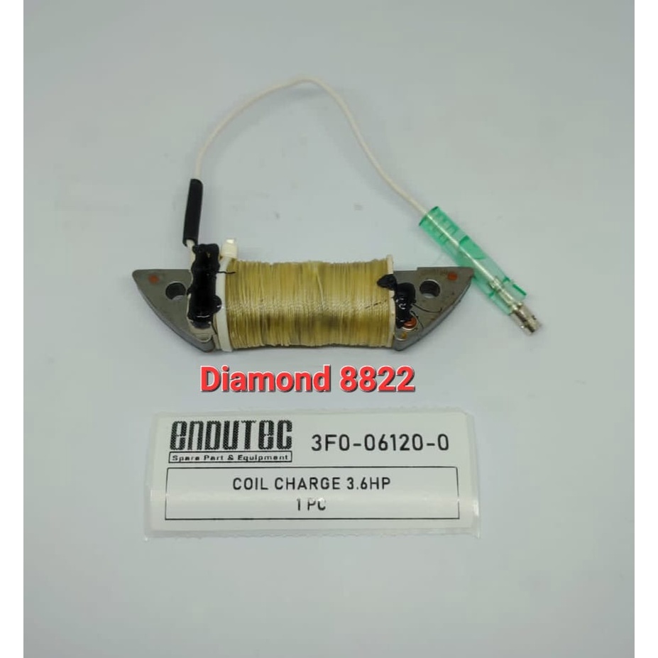 COIL CHARGER 3.6PK SPAREPART MESIN TEMPEL 3F0-06120-0/ SUKU CADANG MESIN TEMPEL COIL CHARGER 3.6PK
