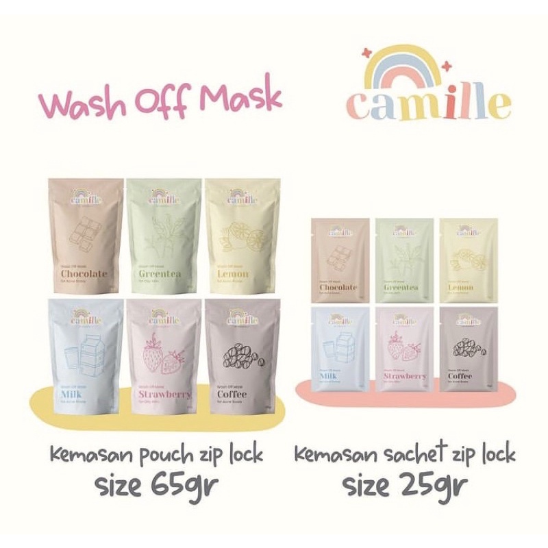 (MANADO) MASKER CAMILLE BY NADSHAVV . BPOM
