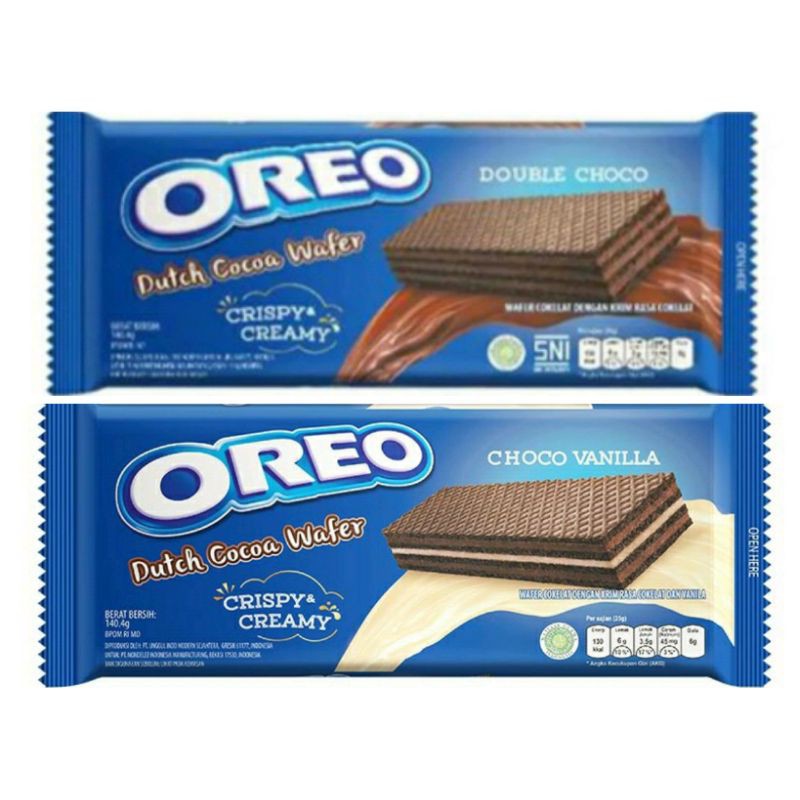 

OREO Wafer 140 gr Coklat /Vanilla