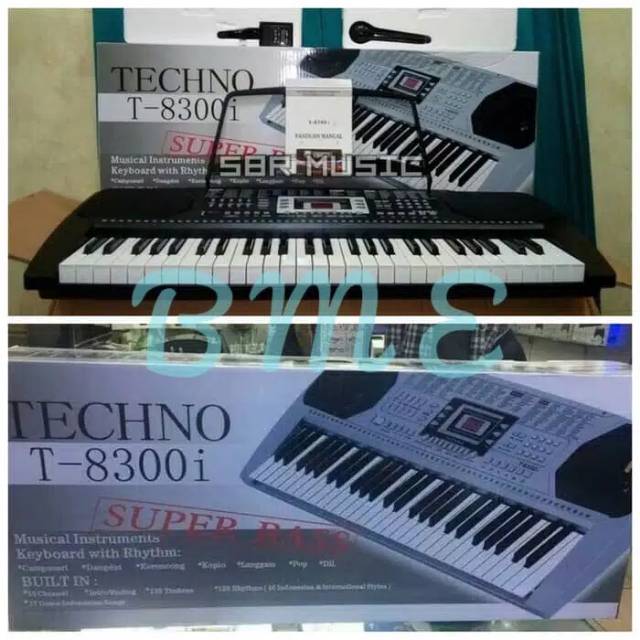 1.1 Keyboard atau Piano Techno T-8300 i
