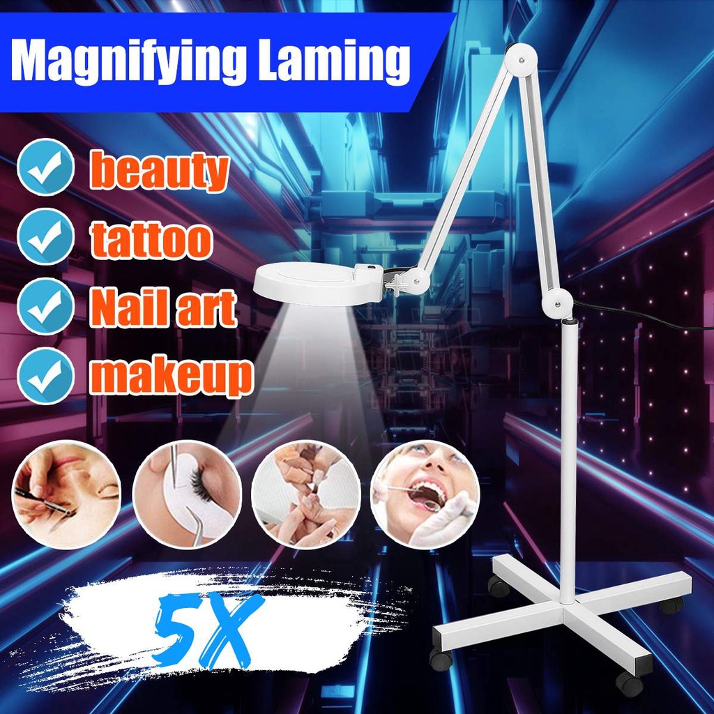 Lampu Facial led +Kaca Pembesar buat klinik kecantikan dokter gigi dll