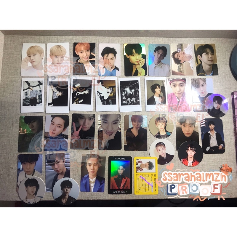NCT 127 Doyoung photocard album 1st annuversary sum cafe toy fanparty 2018 hologram memories hi seou