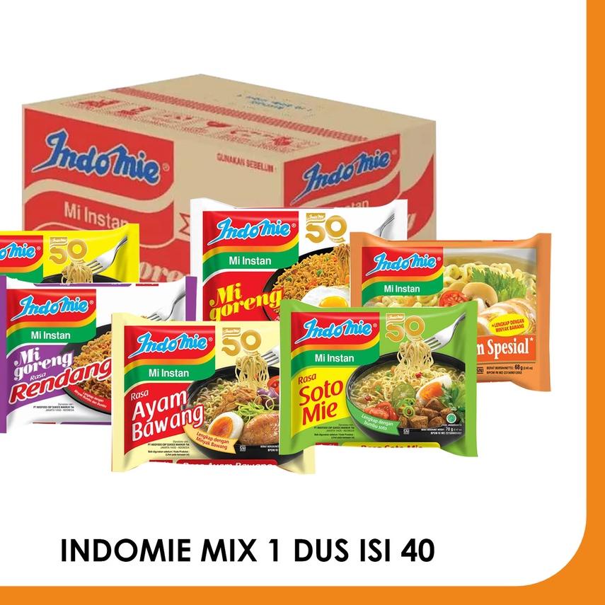 

✅【Harga Hemat】❤ Indomie 1 Dus isi 40 (bisa campur) termurah se indonesia