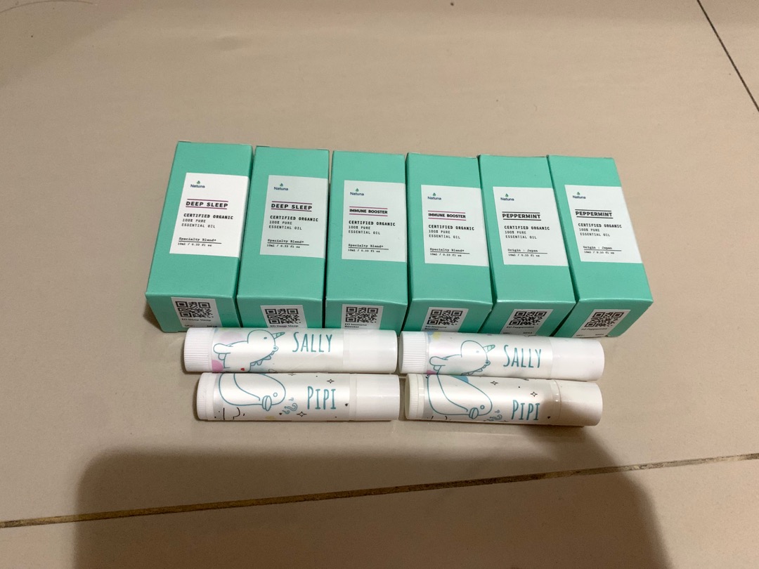 Natuna Immune Booster N Sally Essential Oil Diffuser Humidifier Minyak Esensial Purifier Aromaterapi