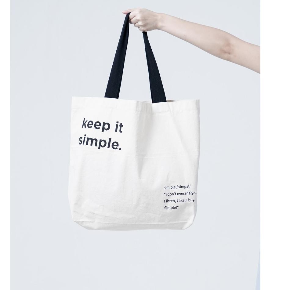 THIS IS APRIL - Keep It Simple Tote Bag  4V7