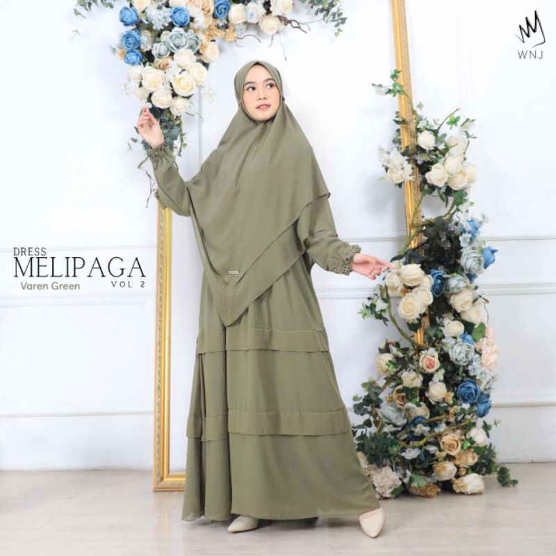 melipaga dress by Wanoja hijab / Wnj