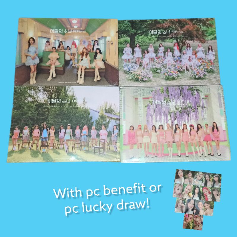 [READY STOCK] LOONA - SUMMER MINI ALBUM Flip That sealed web makestar soundwave ktown4u pob pc benef
