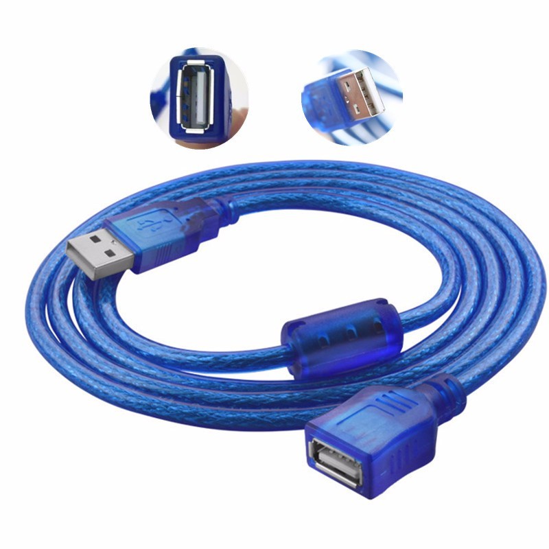 3m Kabel Perpanjangan USB Extender Male to Female Untuk Flashdisk Modem Card reader dll 3 Meter