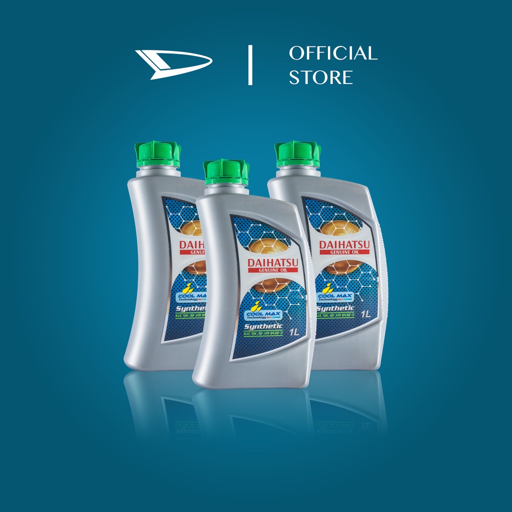 Daihatsu Genuine Oil 5W-30 API SN/GF-5 Synthetic 3 Liter