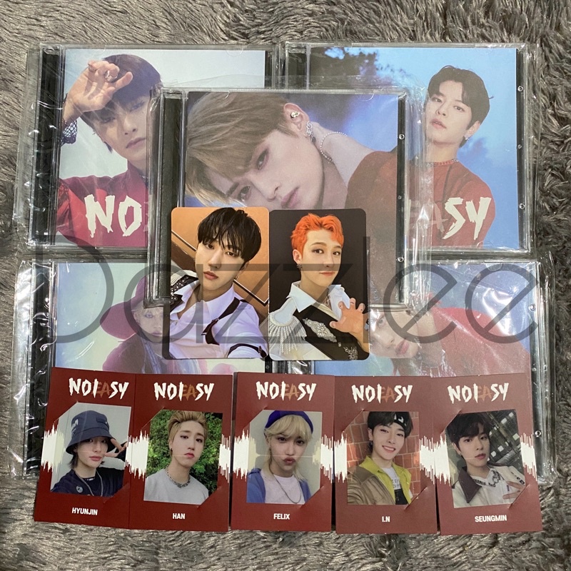 Stray kids NOEASY jewel album photocard pob frame Bangchan Lee Know Changbin Hyunjin Felix seungmin 