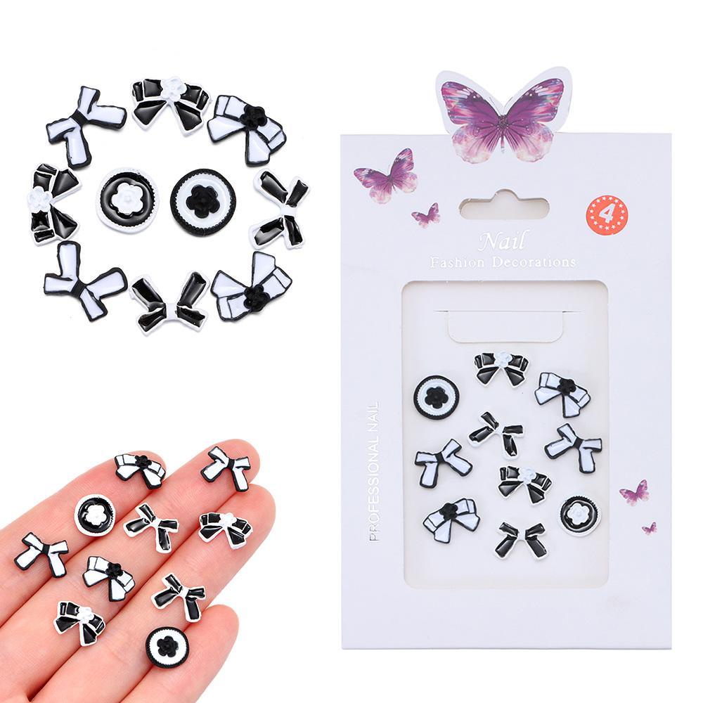 Nanas 1tas Hiasan Nail Art Gaya Jepang Baru Alloy Butterfly