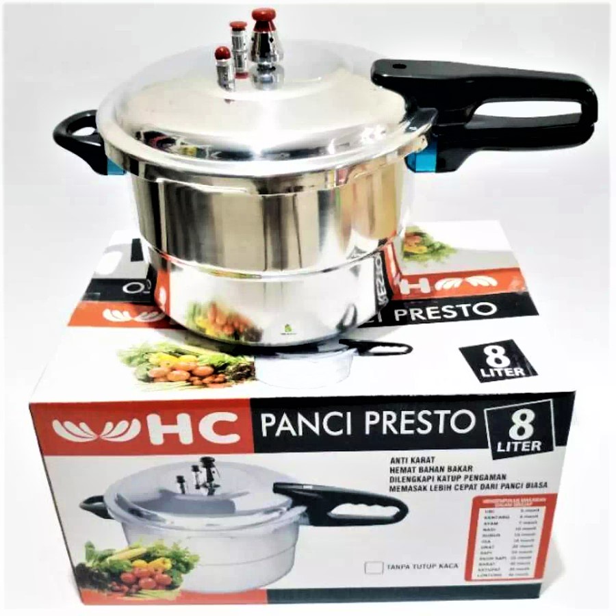 Panci Presto 8 Liter HC / Happy Call Press Cooker 8 L