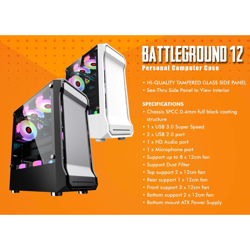 Casing Gaming Simbadda Battleground 12