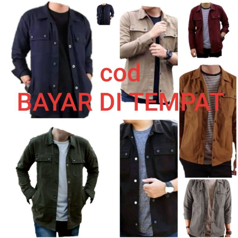 KEMEJA SEMI PARKA /JAKET SEMI PARKA PREMIUM