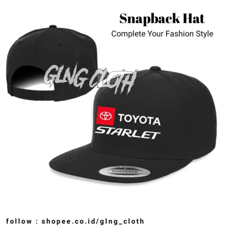 Topi Toyota Starlet Snapback - Topi Toyota Starlet