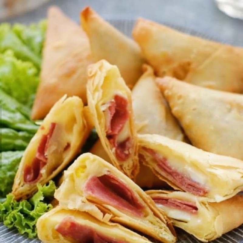 

samosa smoked beef
