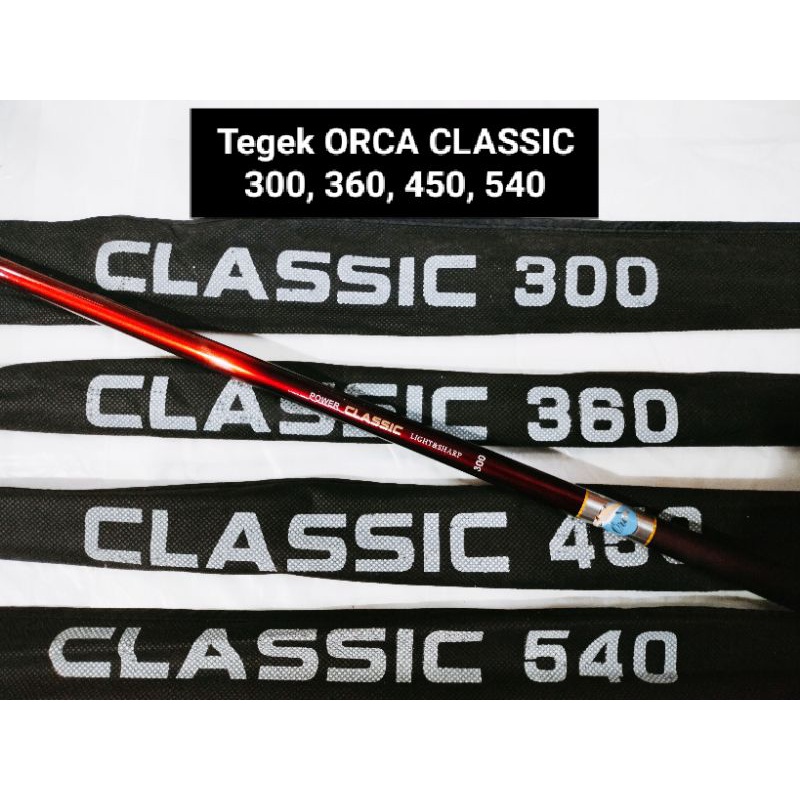 Joran tegek orca clasic 300cm-720cm
