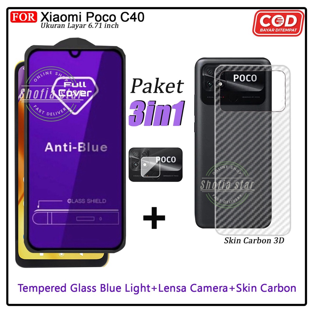 3in1 Anti Gores Ceramik Privacy Matte Poco C40 M4 Pro Poco x3 Gt X3 X3 Nfc X3 Pro M3 M3 PRO 5G Anti Spy Full Cover